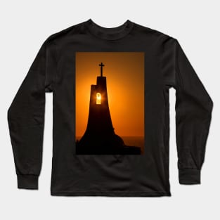 Holy sunset in Samos island Long Sleeve T-Shirt